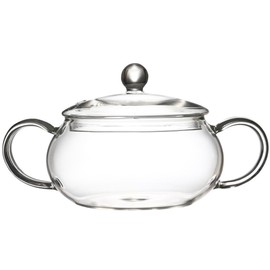 OKUMEYR Glass Saucepan with Lid 47 Oz Heat Resistant Stovetop Pot for Cooking Soup Noodles Stews Easy to Clean Kitchen Cookware