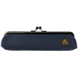 watona Canvas Purse MiniPEN (Mini Pencil Case), Midnight Blue, Pen case for small pens