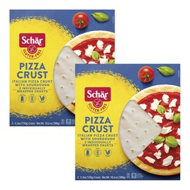 Schar - Pizza Crust - Certified Gluten Free - No GMO's, Wheat or Lactose- (2 - 5.3 oz) 2 Pack