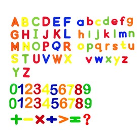79 PCS Magnetic Letters, Magnetic Letters and Numbers for Children, Magnetic Alphabet Letters, Magnetic Numbers, Colorful Alphabet Magnets, Spelling and Counting Educational Tools for Kids