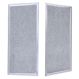 Grease Filter Replacement for Whirlpool Microwave WMH31017AS WMH31017HZ WMH31017FS WMH32519HZ WMH32519CS WMH32519HZ WMH53520CS WMH53521HZ.(2 Pack)