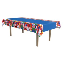 Beistle International Flag Plastic Tablecover