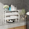 Jojocross Expandable Cabinet Shelf Organizer Storage Spice Rack Shelves for