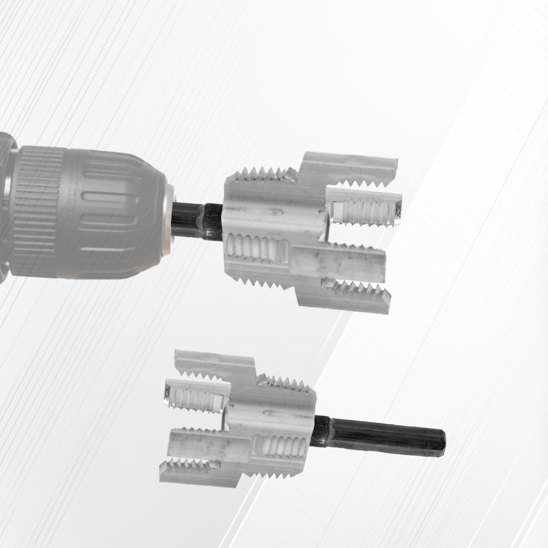 Lyreh 2pcs Integrated Internal and External Pipe Threading Tool, 2