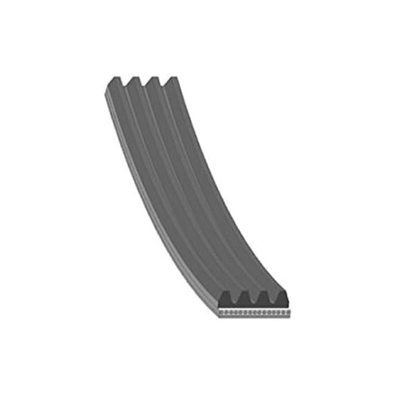 febi bilstein 45837 V-Ribbed Belt, Number of Ribs 4, Pack