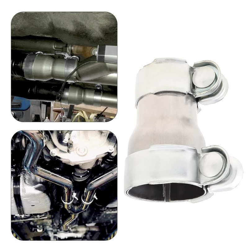 ePathChina 2PCS Exhaust Reducer Adapter, 2.5" to 3" OD Exhaust