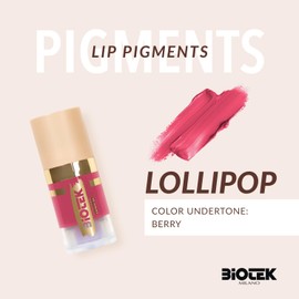 Biotek Lip Pigment for Permanent Makeup - Purple and Pink Color for Lip - Made in Italy - Lollipop 0,24 fl.oz.