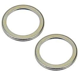 KarParts360 For Toyota 86 2017 2018 2019 2020 Engine Oil Drain Plug | Steel | 0.015 inches Gasket Thickness | Regular Grade | 0.63 inches Inside Diameter | 2.45 millimeters Thickness | 803916010