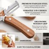2 Pack Multifunctional Vegetable Peeler, 3-in-1 Peelers For Kitchen with