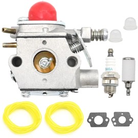 Hoypeyfiy 530071635 Carburettor Carb Kit with Fuel Filter Primer Pumb Replacement for Colibri T210 T210 T240 T241 T250 Replacement for Craftsman Replacement for Husqvarna 530069990 530069754