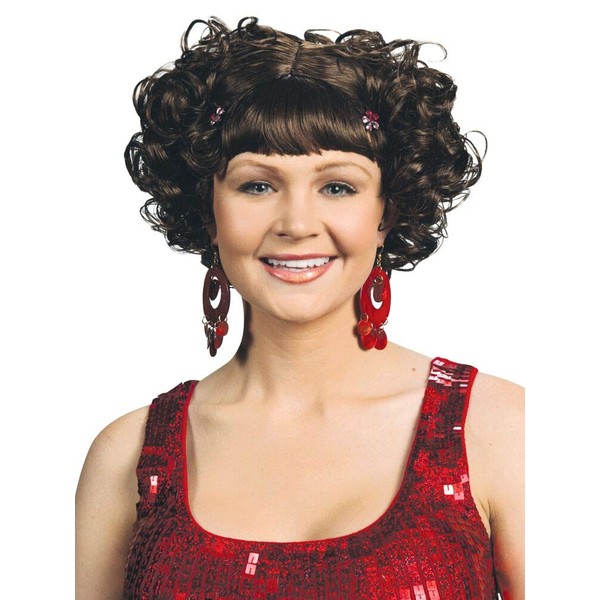 Curly Clip Cutsey Color Brown - Enigma Wigs Women's Clipped