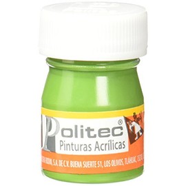 Politec Pintura Acrílica, 20 ml, color Verde