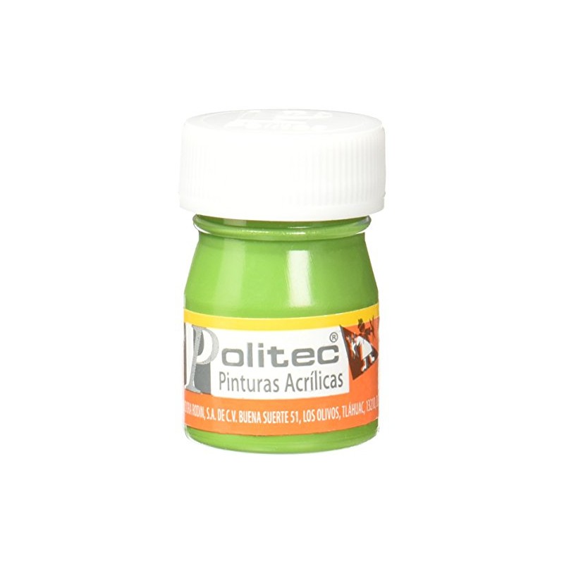 Politec Pintura Acrílica, 20 ml, color Verde