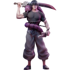 JJK Fushiguro Toji Figures, 22 cm JJK Anime Figure, JJK Merch Anime Character Model, Standing Position Action Figure, Desktop Ornaments Model Collection for Anime Fans Gift