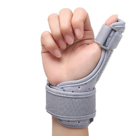 Gloves, Orthopedic, Finger Sucking Prevention, Anti-Squishing, Prevents Nail Biting, Finger Sucking Prevention, Composite Elasticity, Nylon, Breathable, Finger Fixing Tape, Fracture Recovery, Buckle,