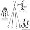 Swivel Hanging Basket Chains 23 Inches 4 Leads Hanging Chains
