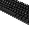 Mechanical Keyboard 82 Key RGB 3 Connection Modes Black Ergonomic
