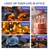 2 PCS Candle Lighter, Electric Lighter Arc Windproof Flameless with