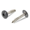 Trespo Wood Screws 4.8 x 32 Pack of 25 Stainless