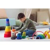 Betzold - Rainbow Felt Pebbles 20-Piece Colourful for Laying and