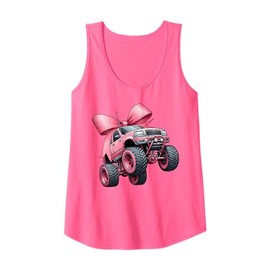 Coquette Bow Rc Truck RC Racing Remote Control Girl Mom Tank Top