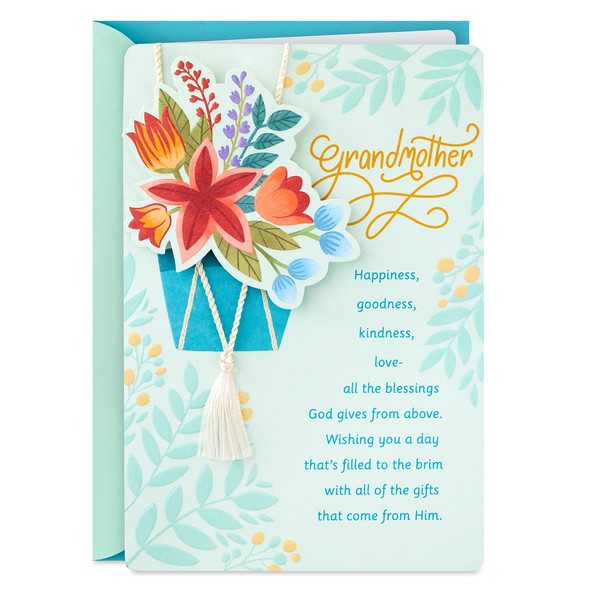 DaySpring Religious Mothers Day Card for Grandma (Loved and Appreciated)