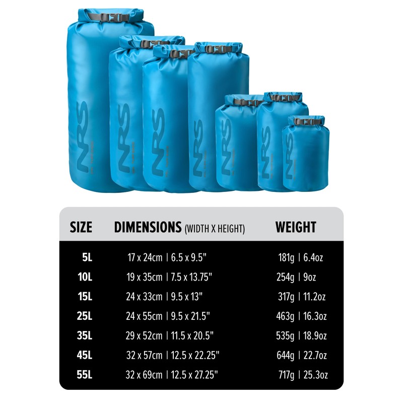 NRS Tuff Sack Dry Bag - Waterproof Storage Bag