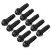 sourcingmap 10pcs 3mm Inner Dia PVC Strain Relief Cord Boot