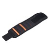 Tool Bracelet Holder, 2 Pocket Magnetic Wristband 15pcs Strong Magnet