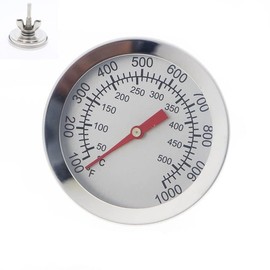 50-500 ℃ Stainless Steel BBQ Grill Thermometer Smoker Thermometers Roast Temperature Gauges for Charbroil