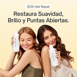 5 en 1 Collagen Hair Vitamin - Shampoo Anticaída, Crecimiento de Cabello e Hidratante Cuero Cabelludo - Shampoo Reparador para Cabello Dañado con...  