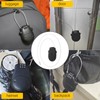 HOJLKLD Combination Cable Lock, Cable Luggage Locks with 30 inch