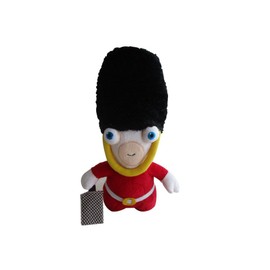 Raving Rabbits KH00187, Raving Rabbids Plüsch - Palastwache (22cm), Raving Rabbids Plüschfigur 22cm Verkleidet als Britische Palastwache