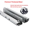 6 Pair of 18 Inch Undermount Soft Close Drawer Slides