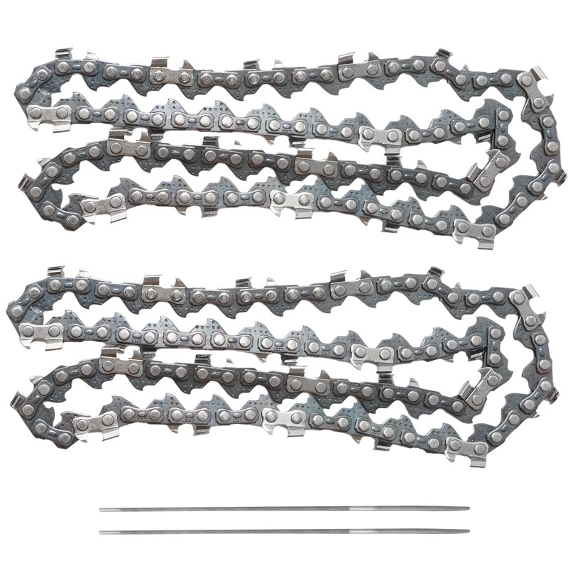 Hoypeyfiy 2Pcs 8 Inch Mini Chainsaw Chain, 043" Gauge 1/4"