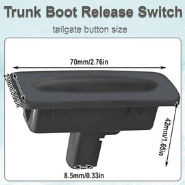 ZAMDOE 81260-A5000 Tailgate Release Switch for Hyundai GT i30 GD 2013-2017 Coupe Hatchback for KIA Cee'd II JD Sportswagon Combi Van Replace Parts 81260A5000 Tailgate Door Lock Actuator Boot Handle