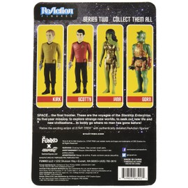 Star Trek: The Original Series Beaming Kirk Reaction 3 3/4-Inch Retro Action Figure - Limted Edition