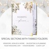 Beautiful Greenery Wedding Planner Book and Organizer - Enhance Excitement