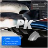 SVULK 2.75 Inch Inlet Turn Down Exhaust Tip, 2.75" ID,