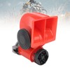 Snail Car Horn Red Air Electric Snail Single Horn Kit