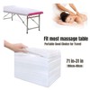 100 Pcs Disposable Massage Table Sheets (71"x 31") Non-Woven Breathable