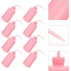 Botella Limpia para Injertar Pestañas 250ml Rosa Abs Resistente a