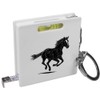 'Horse Running ' Keyring Tape Measure/Spirit Level Tool (KM00041311)