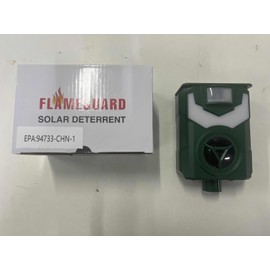 Upgraded Solar Animal Repellent Deterrent with Motion Sensor Ultrasonic Control for Stray Cat Deer Dog Squirrel Skunk Raccoon Rabbit and More,Cat Repellent Deer Repellent for Garden Farm Yard (2)