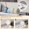 Yorbay Extendable Pot Lid Holder for Cupboard Drawer: Expandable Pans