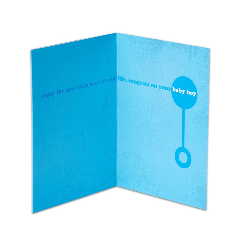 American Greetings New Baby Boy Card (So Tiny So Cute)