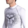 ARENA Men's Rash Vest L/S Graphic Shirt (Pack of 1)