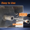 KPALAG Stainless Steel Spare Tire Release Bar Spare Tire Release