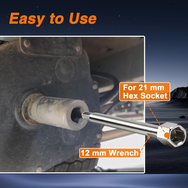 KPALAG Stainless Steel Spare Tire Release Bar Spare Tire Release
