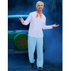 Mahoon Halloween Fred Costumes Cosplay, Azul & blanco, X-Large